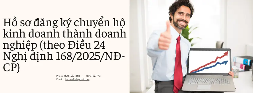 Chuyển hộ kinh doanh thành doanh nghiệp tại Long An