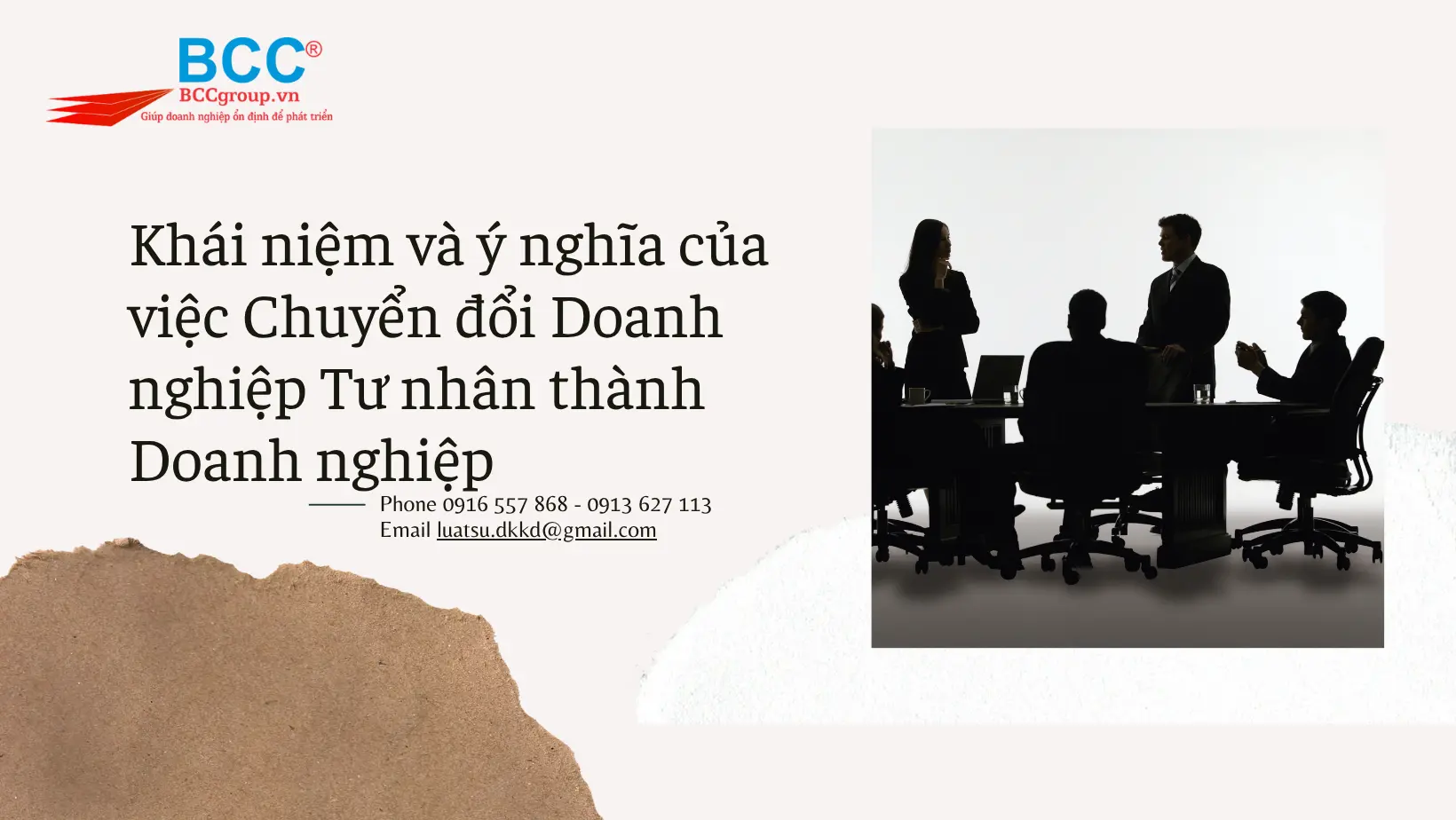 Dịch vụ Chuyển đổi Doanh nghiệp Tư nhân thành Doanh nghiệp
