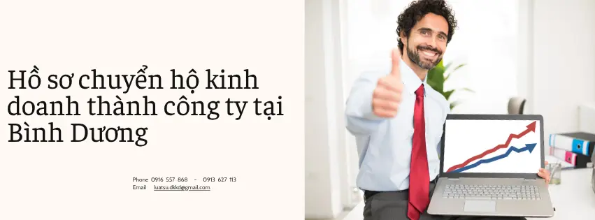 Dịch vụ Chuyển hộ kinh doanh thành công ty tại Bình Dương