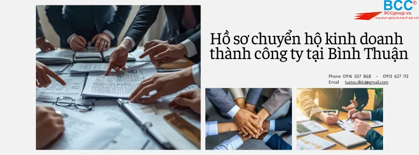 Dịch vụ chuyển hộ kinh doanh thành công ty tại Bình Thuận