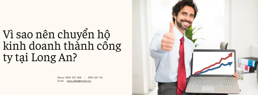Dịch vụ chuyển hộ kinh doanh thành công ty tại Long An