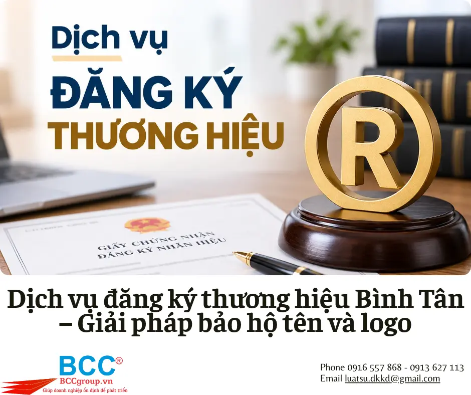 Dịch vụ đăng ký thương hiệu Bình Tân