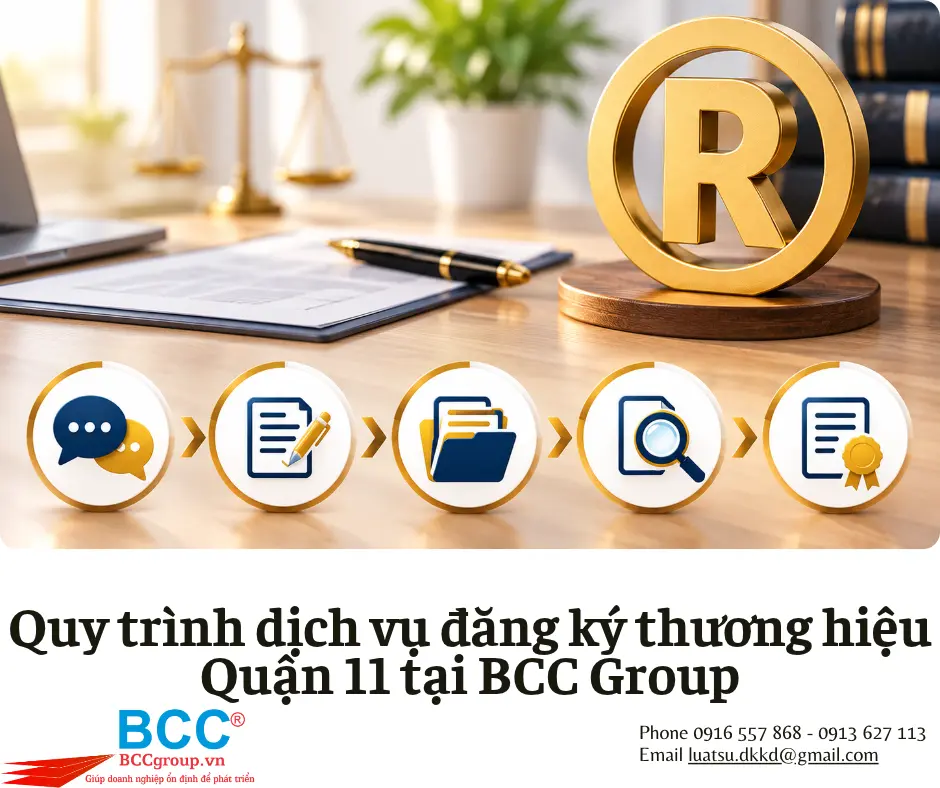 Dịch vụ đăng ký thương hiệu Quận 11