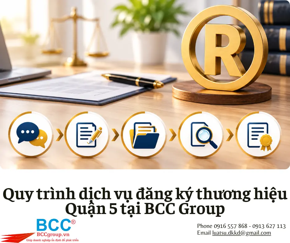 Dịch vụ đăng ký thương hiệu Quận 5