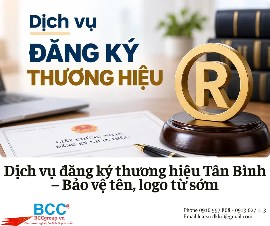 Dịch vụ đăng ký thương hiệu Tân Bình