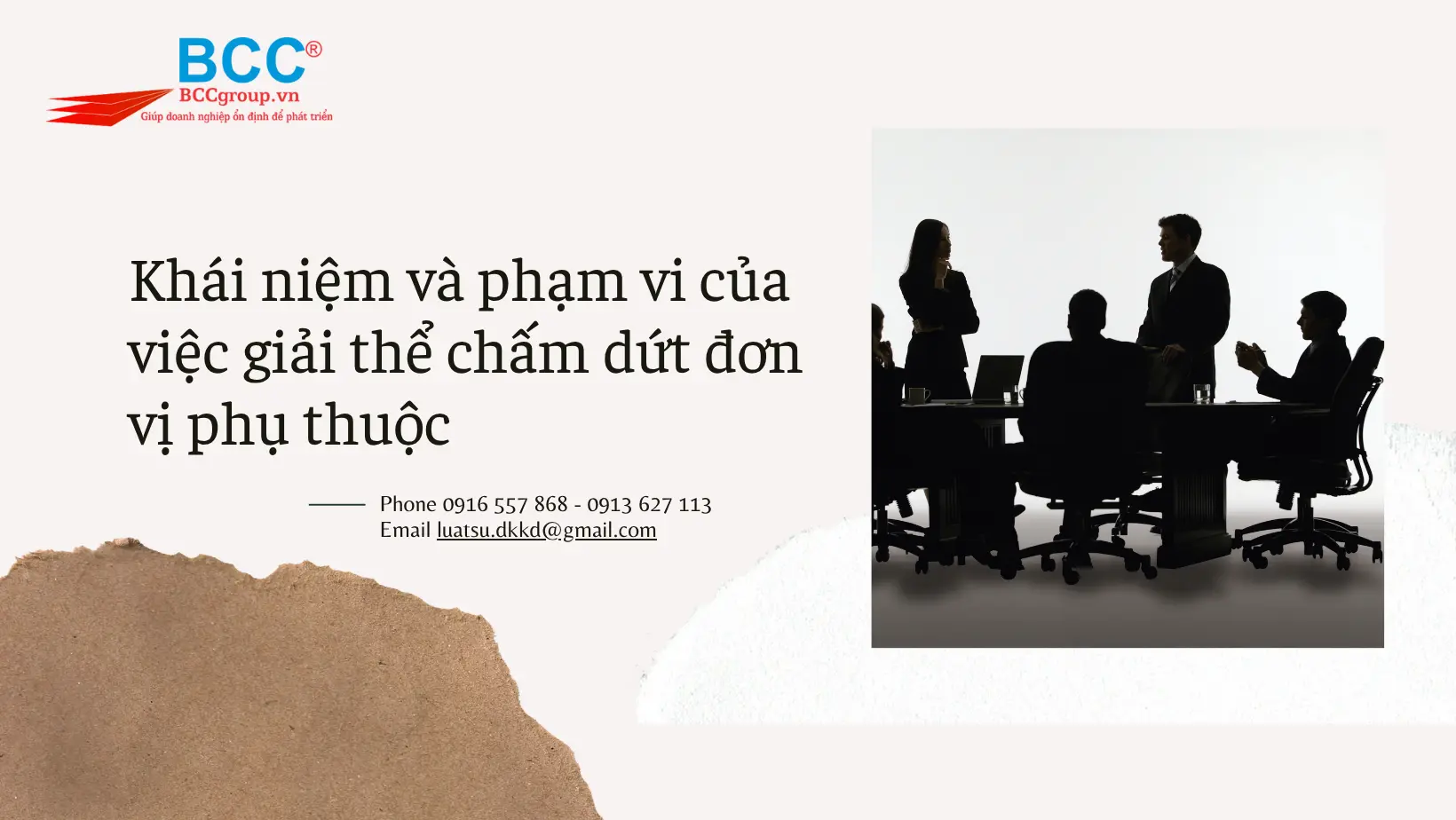 Dịch vụ giải thể chấm dứt đơn vị phụ thuộc tại Tây Ninh