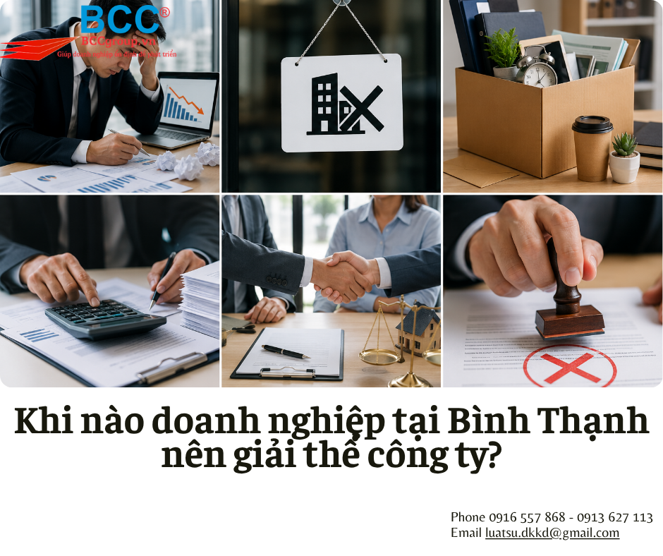 Dịch Vụ Giải Thể Công Ty Tại Bình Thạnh