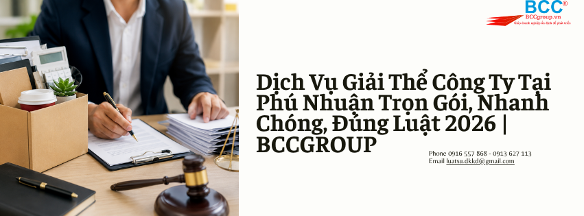 Dịch Vụ Giải Thể Công Ty Tại Phú Nhuận