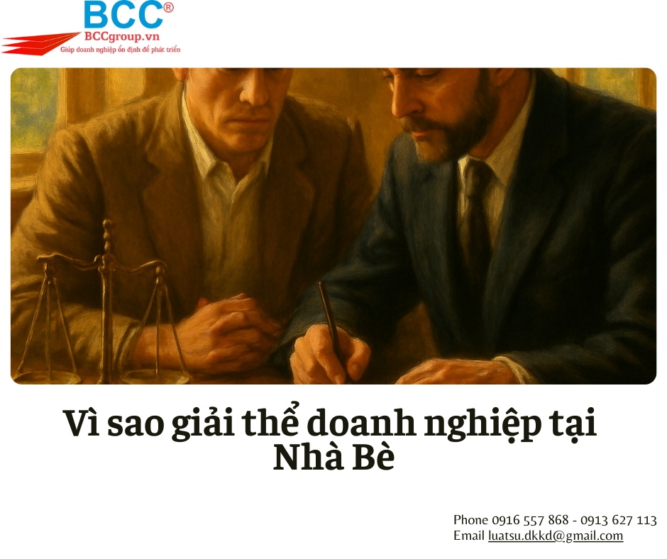 Dịch vụ giải thể doanh nghiệp tại Nhà Bè