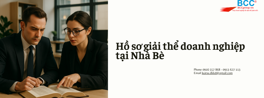 Dịch vụ giải thể doanh nghiệp tại Nhà Bè