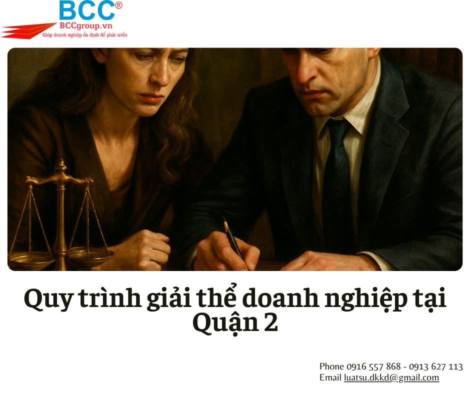 Dịch vụ giải thể doanh nghiệp tại Quận 2