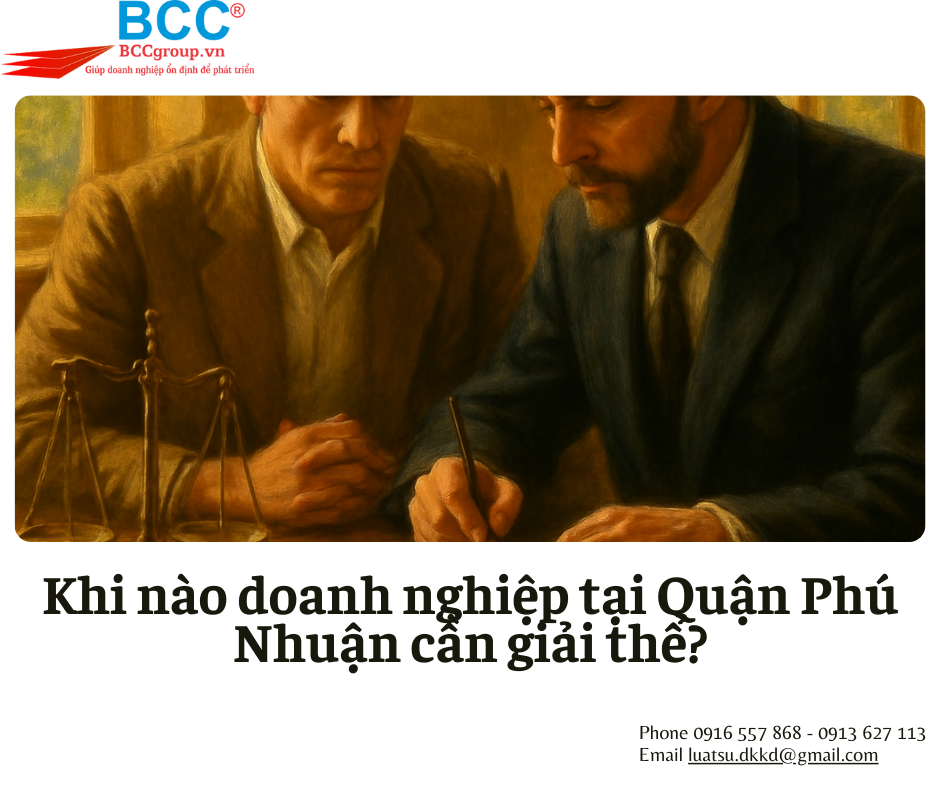 Dịch vụ giải thể doanh nghiệp tại Quận Phú Nhuận