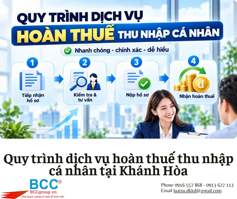 Dịch vụ hoàn thuế thu nhập cá nhân tại Khánh Hòa