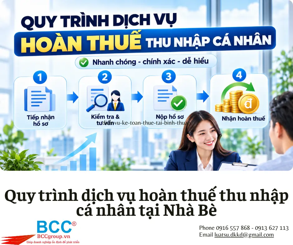 Dịch vụ hoàn thuế thu nhập cá nhân tại Nhà Bè