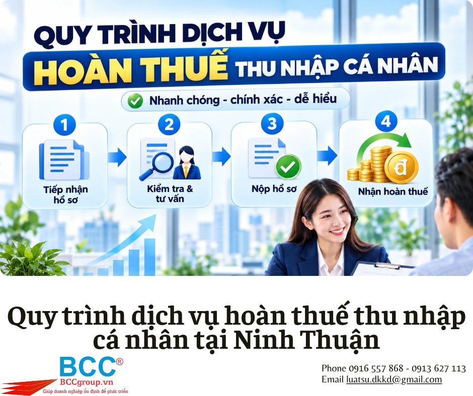 Dịch vụ hoàn thuế thu nhập cá nhân tại Ninh Thuận
