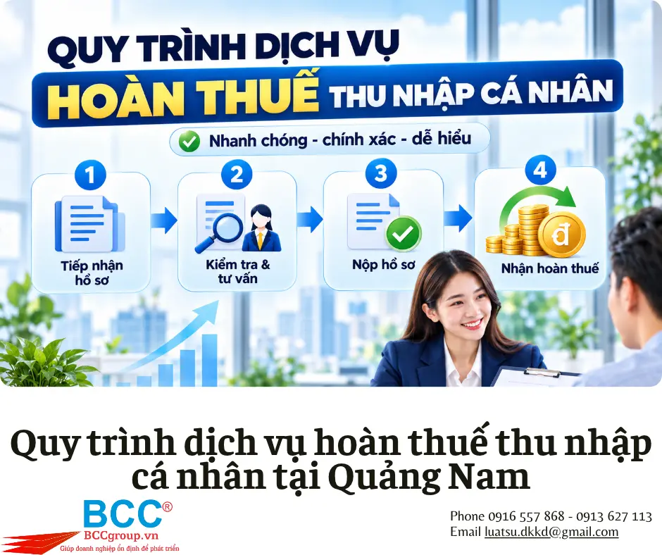 Dịch vụ hoàn thuế thu nhập cá nhân tại Quảng Nam