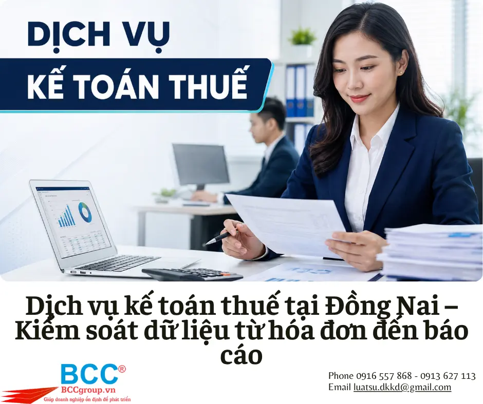 Dịch vụ kế toán thuế tại Đồng Nai