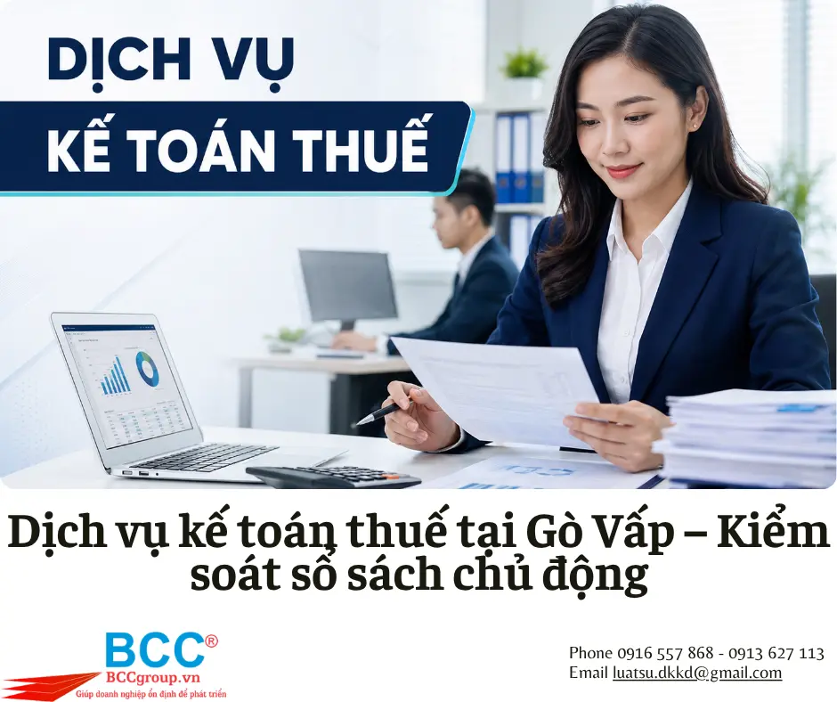 Dịch vụ kế toán thuế tại Gò Vấp