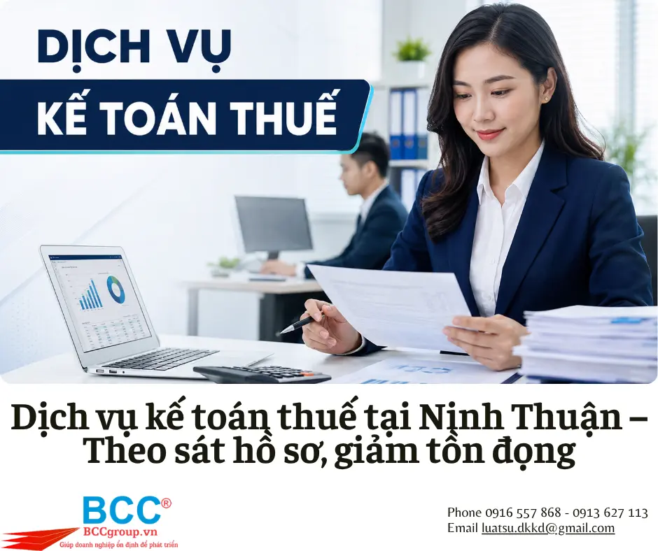 Dịch vụ kế toán thuế tại Ninh Thuận
