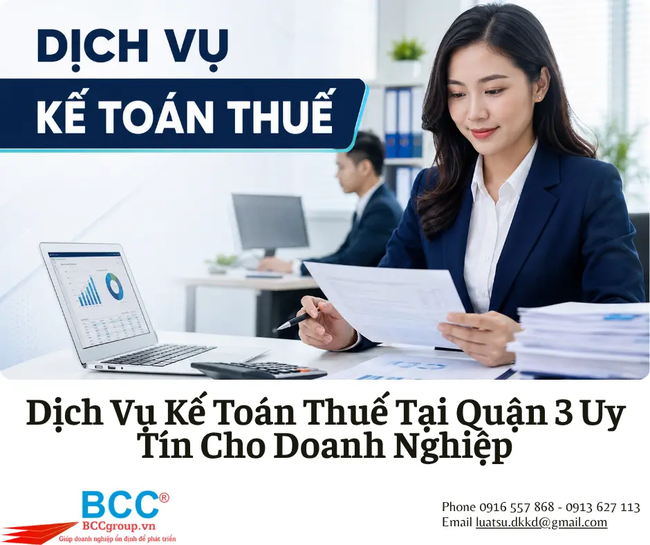 Dịch Vụ Kế Toán Thuế Tại Quận 3