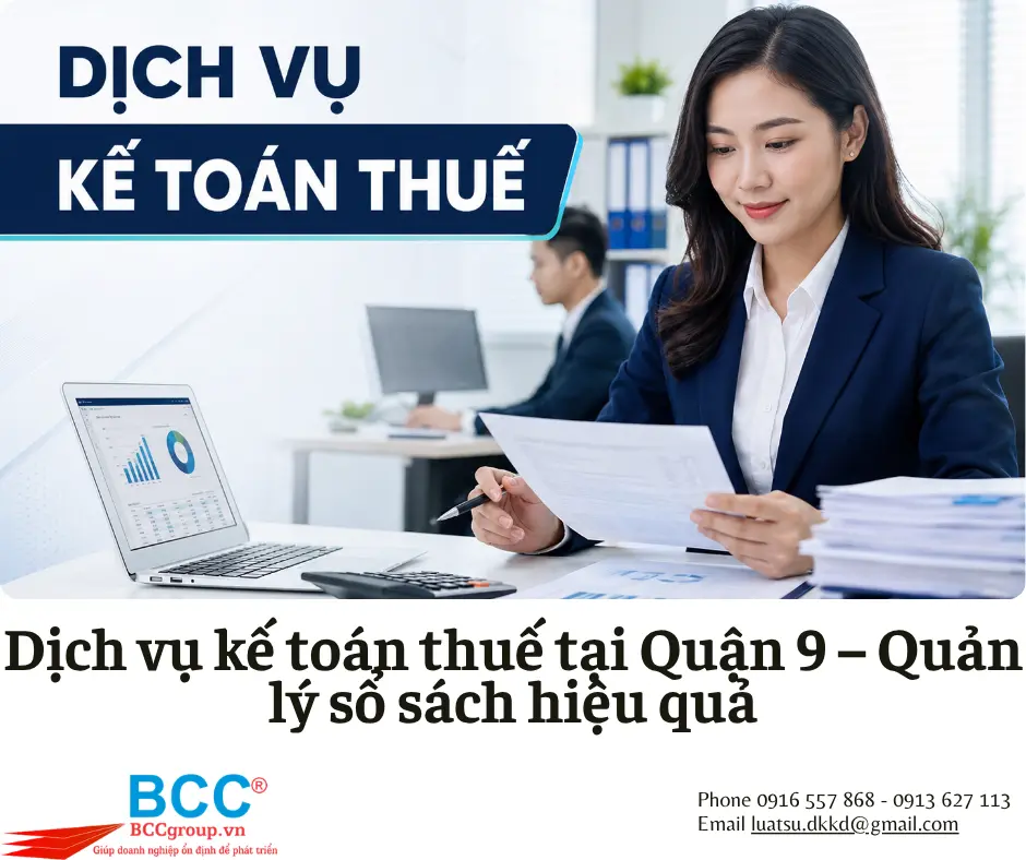 Dịch vụ kế toán thuế tại Quận 9