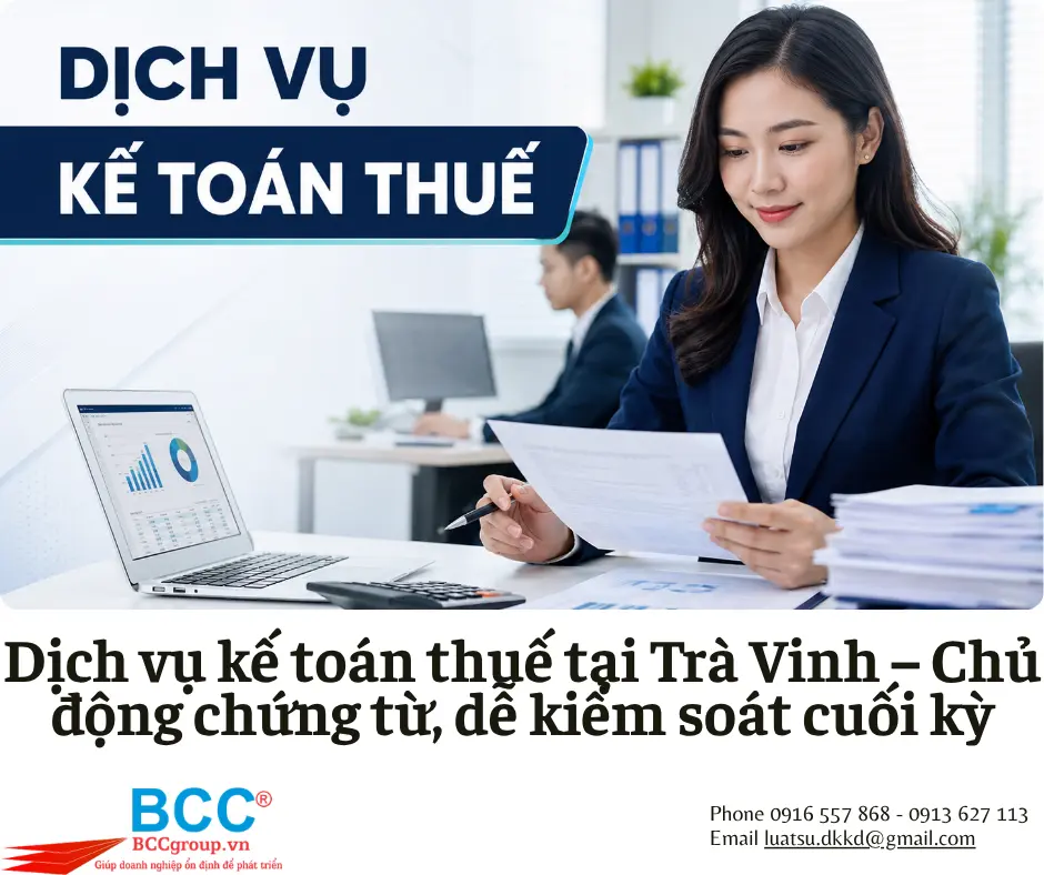 Dịch vụ kế toán thuế tại Trà Vinh