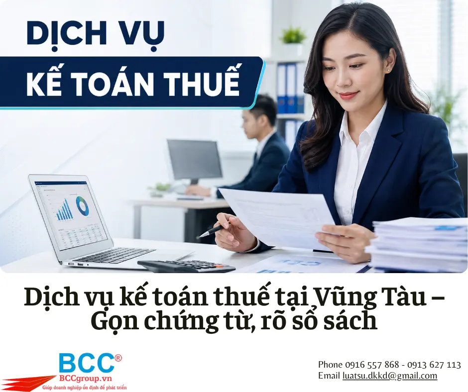 Dịch vụ kế toán thuế tại Vũng Tàu