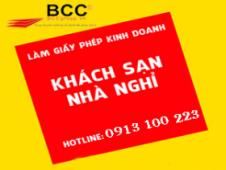 Dịch vụ làm giấy phép kinh doanh khách sạn