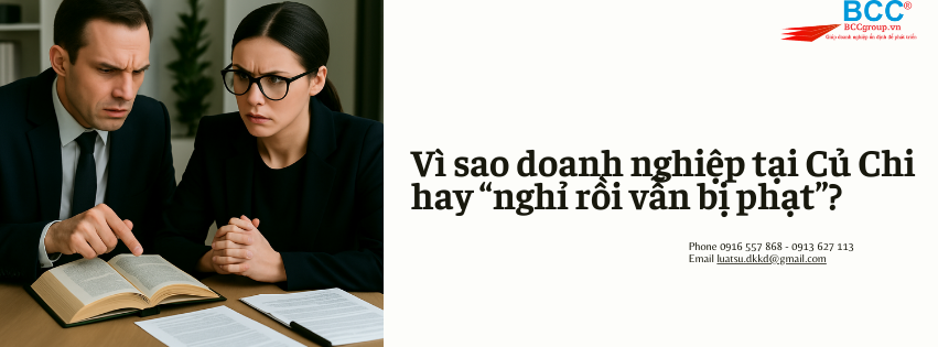 Dịch vụ tạm ngừng kinh doanh tại Củ Chi