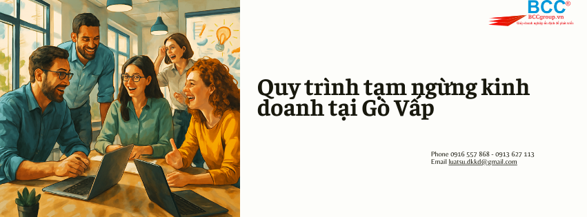 Dịch vụ tạm ngừng kinh doanh tại Gò Vấp