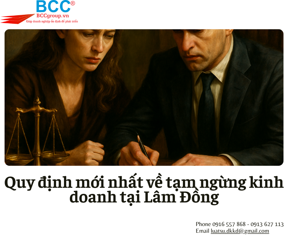 Dịch vụ tạm ngừng kinh doanh tại Lâm Đồng