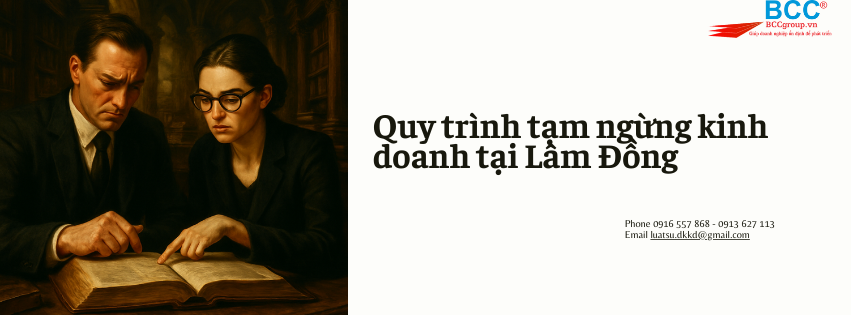 Dịch vụ tạm ngừng kinh doanh tại Lâm Đồng