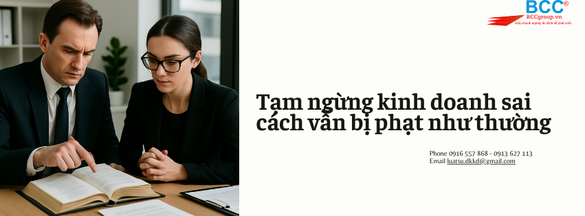 Dịch vụ tạm ngừng kinh doanh tại Nhà Bè