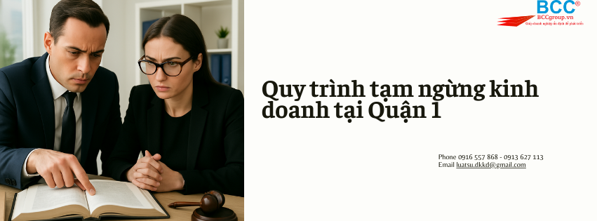 Dịch vụ tạm ngừng kinh doanh tại Quận 1