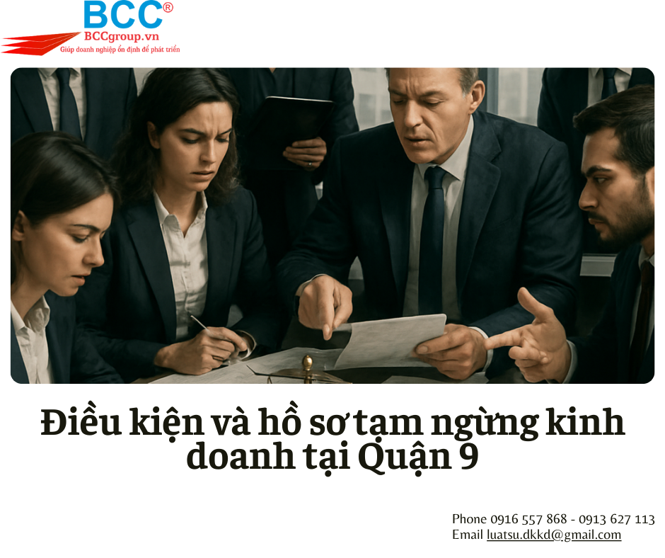 Dịch vụ tạm ngừng kinh doanh tại Quận 9