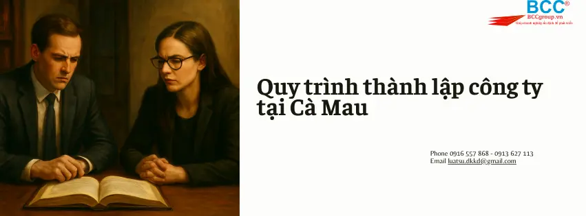 Dịch vụ thành lập công ty tại Cà Mau