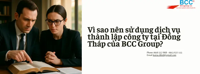 Dịch vụ thành lập công ty tại Đồng Tháp