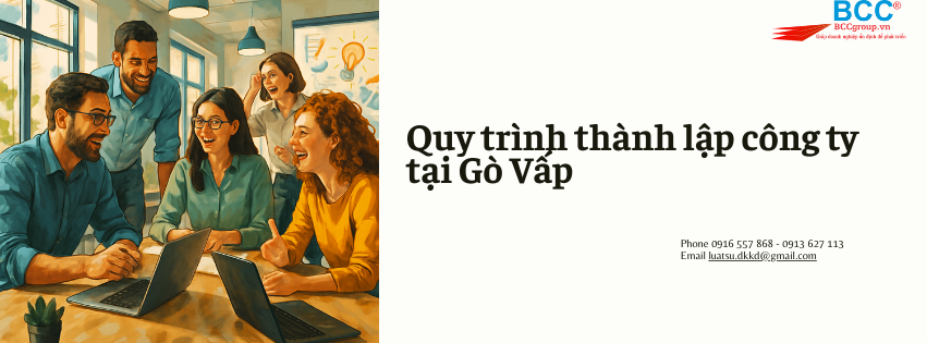 Dịch vụ thành lập công ty tại Gò Vấp