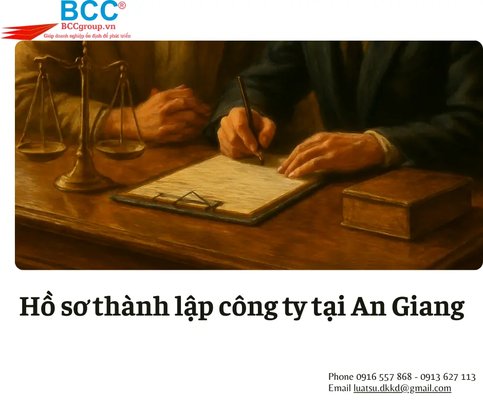 Dịch vụ thành lập công ty tại An Giang