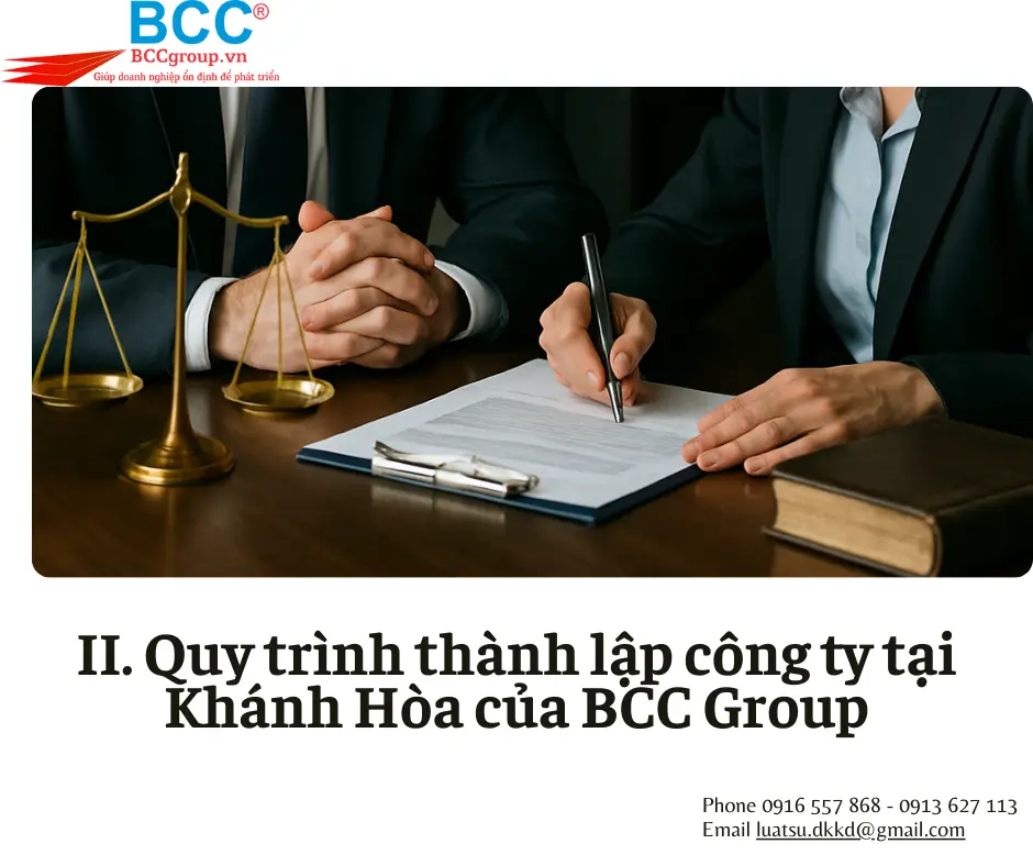 Dịch vụ thành lập công ty tại Khánh Hòa
