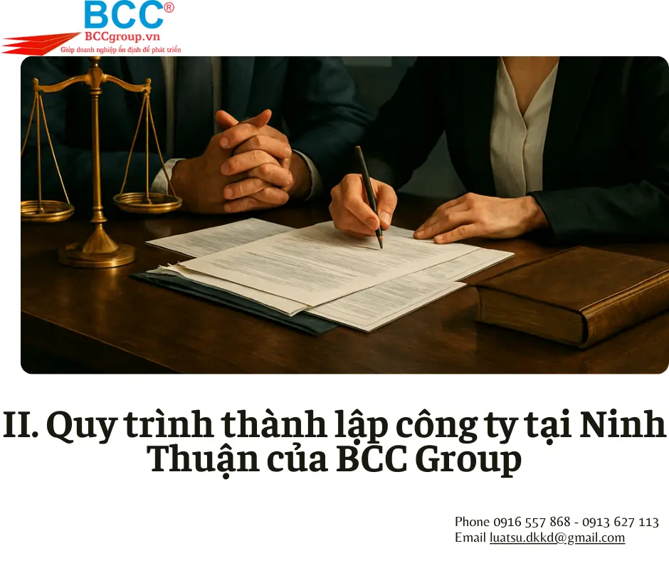 Dịch vụ thành lập công ty tại Ninh Thuận