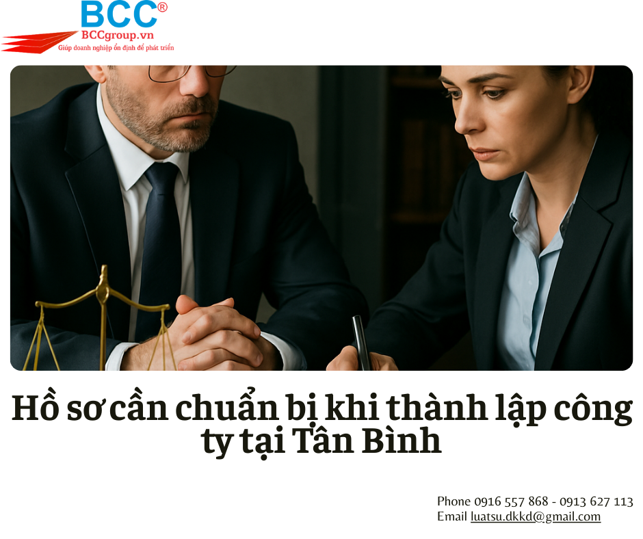 Dịch vụ thành lập công ty tại Tân Bình