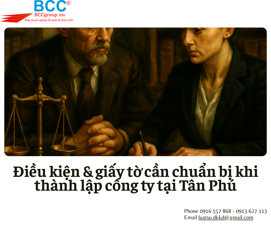 Dịch vụ thành lập công ty tại Tân Phú