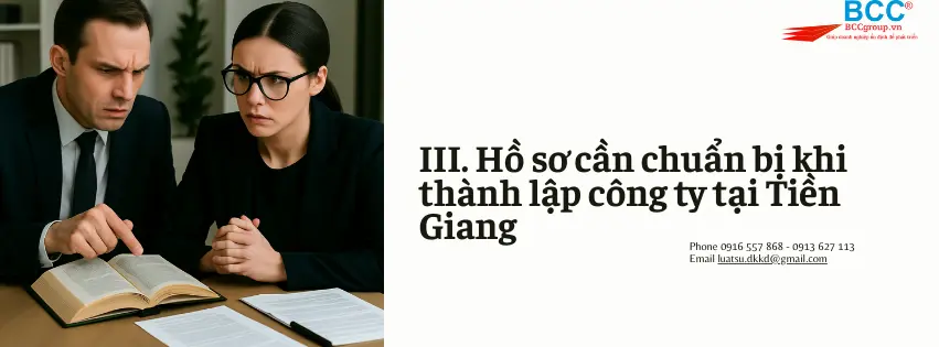 Dịch vụ thành lập công ty tại Tiền Giang