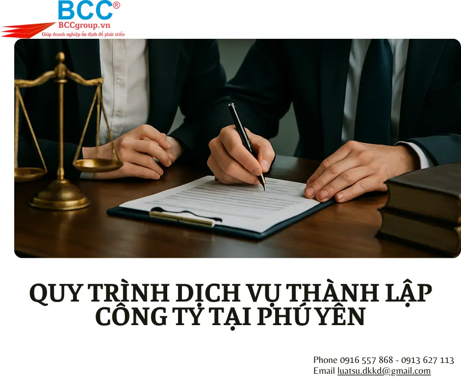Dịch vụ thành lập doanh nghiệp tại Phú Yên