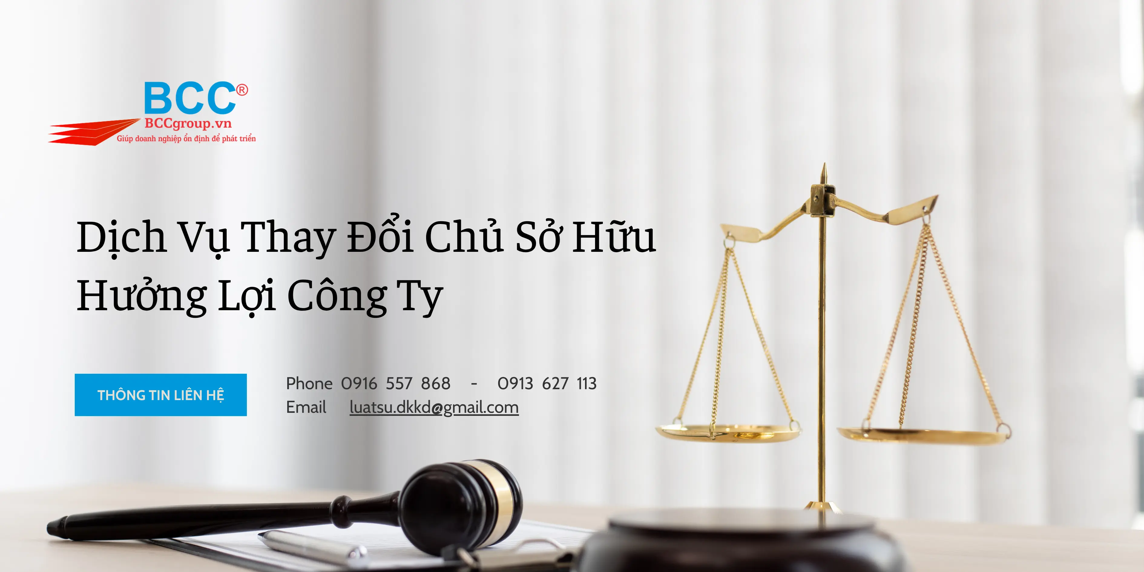 Dịch Vụ Thay Đổi Chủ Sở Hữu Hưởng Lợi Công Ty