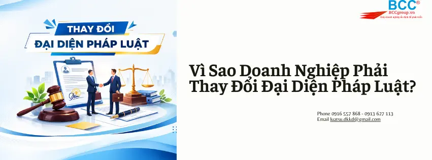 Dịch Vụ Thay Đổi Đại Diện Pháp Luật