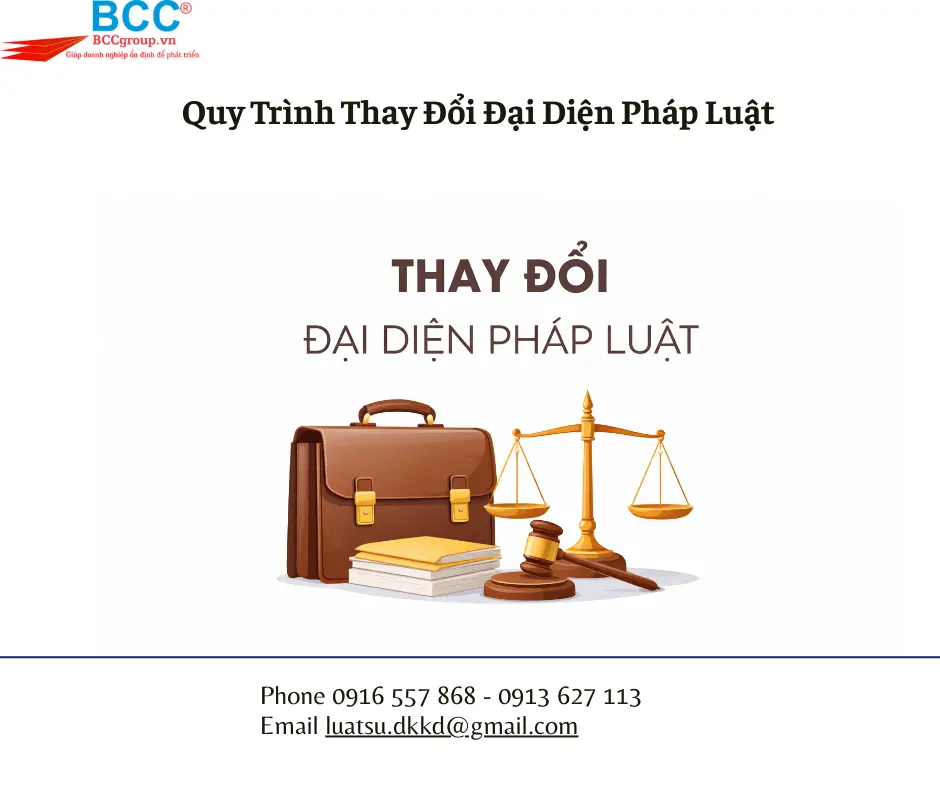 Dịch Vụ Thay Đổi Đại Diện Pháp Luật