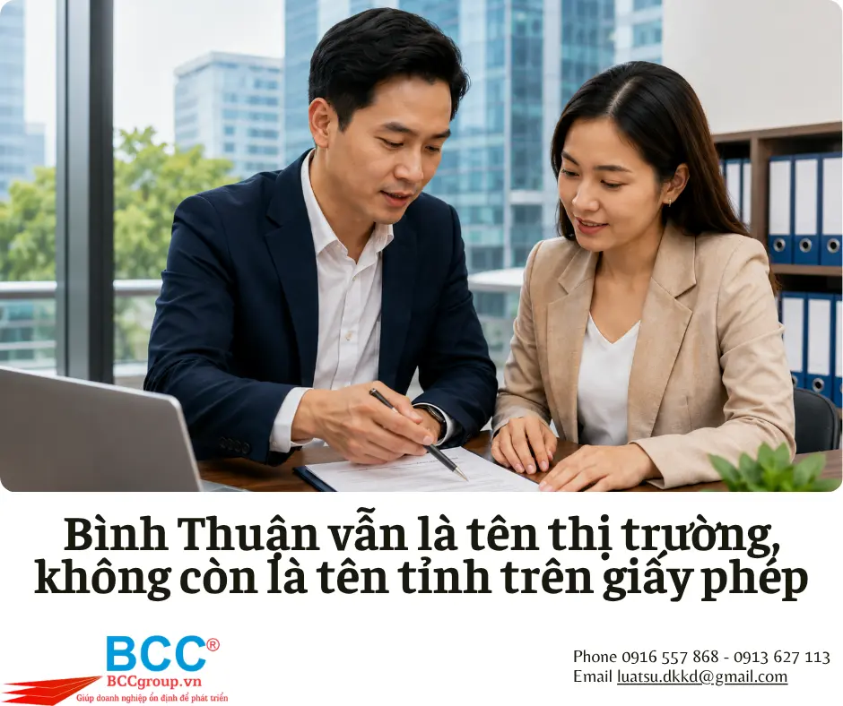 Dịch vụ thay đổi địa chỉ công ty tại Bình Thuận