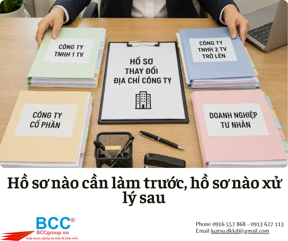 Dịch vụ thay đổi địa chỉ công ty tại Bình Thuận